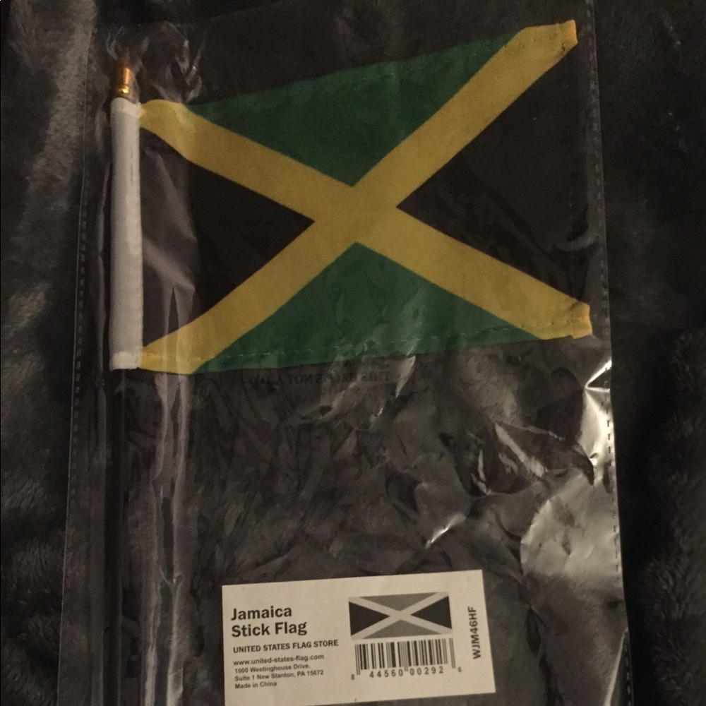 FREE ITEM W/ BUNDLE | NWT Jamaica mini flag